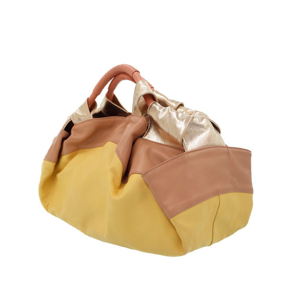 Loewe Nappa Aire Handbag Yellow - Picture 2 of 9